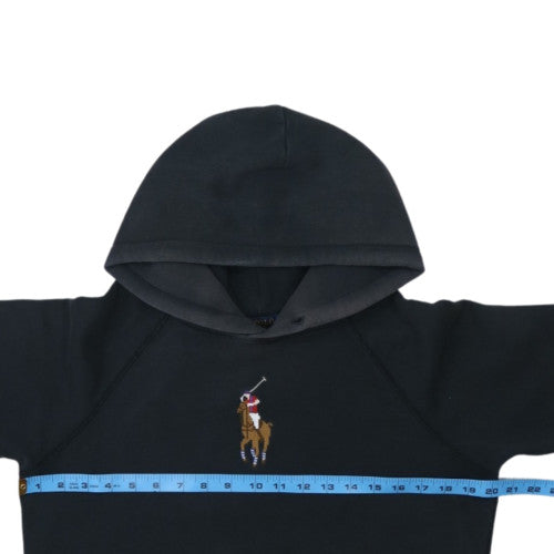 Polo Ralph Lauren Men's Black Embroidered Pullover Hoodie M