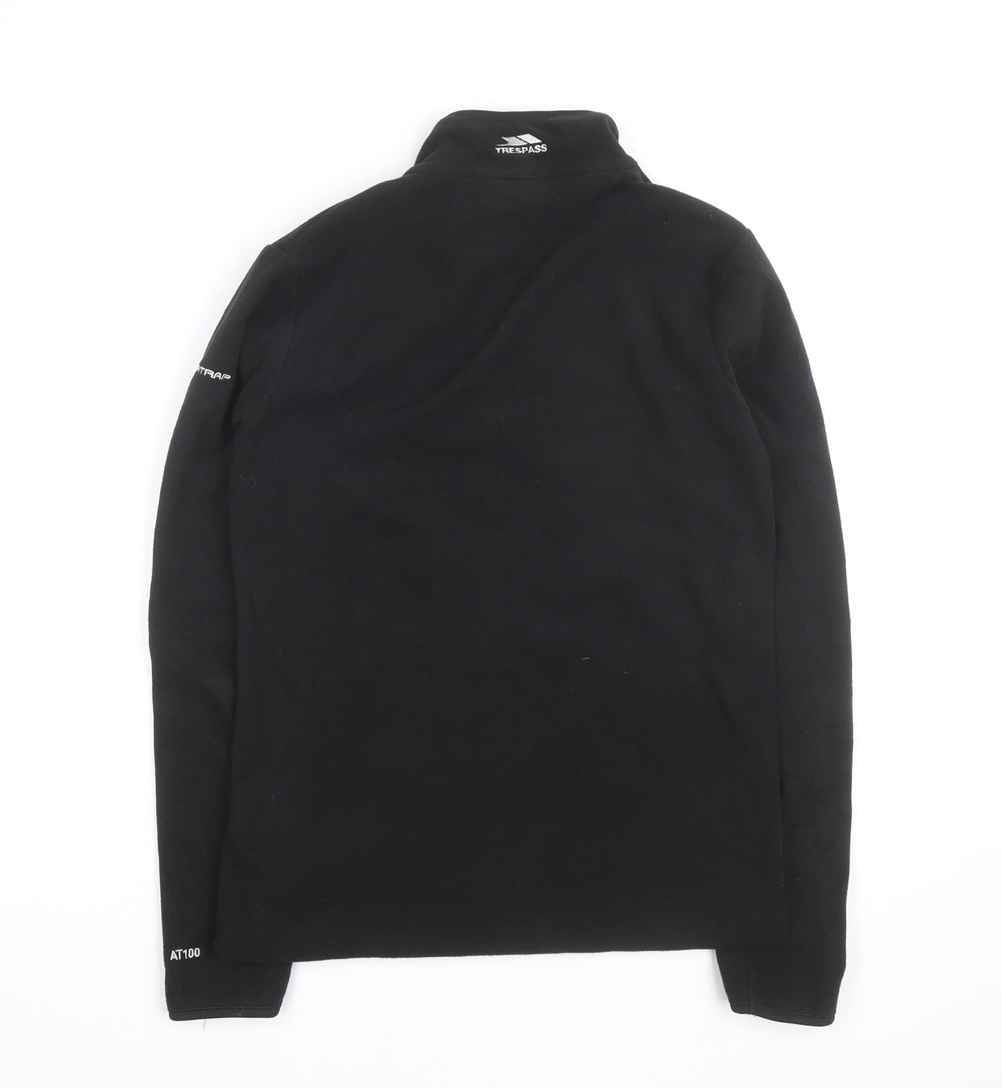 Trespass Womens Black Fleece Full Zip Jacket Size 10 Regular Fit