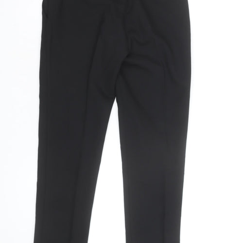ROSSO35 Women's Black Slim Fit Tailored Trousers Size 12