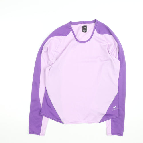 Insport Womens Purple Long Sleeve Quick Dry Activewear Top M
