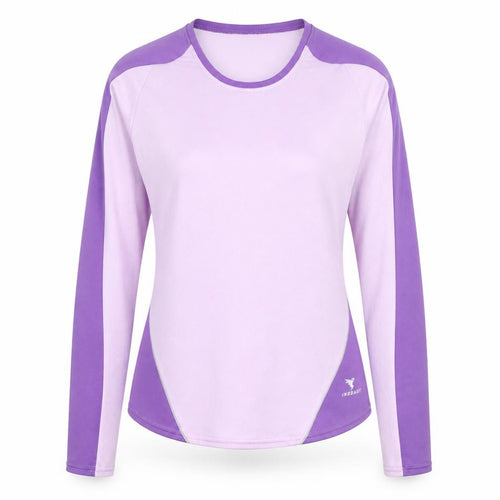 Insport Womens Purple Long Sleeve Quick Dry Activewear Top M