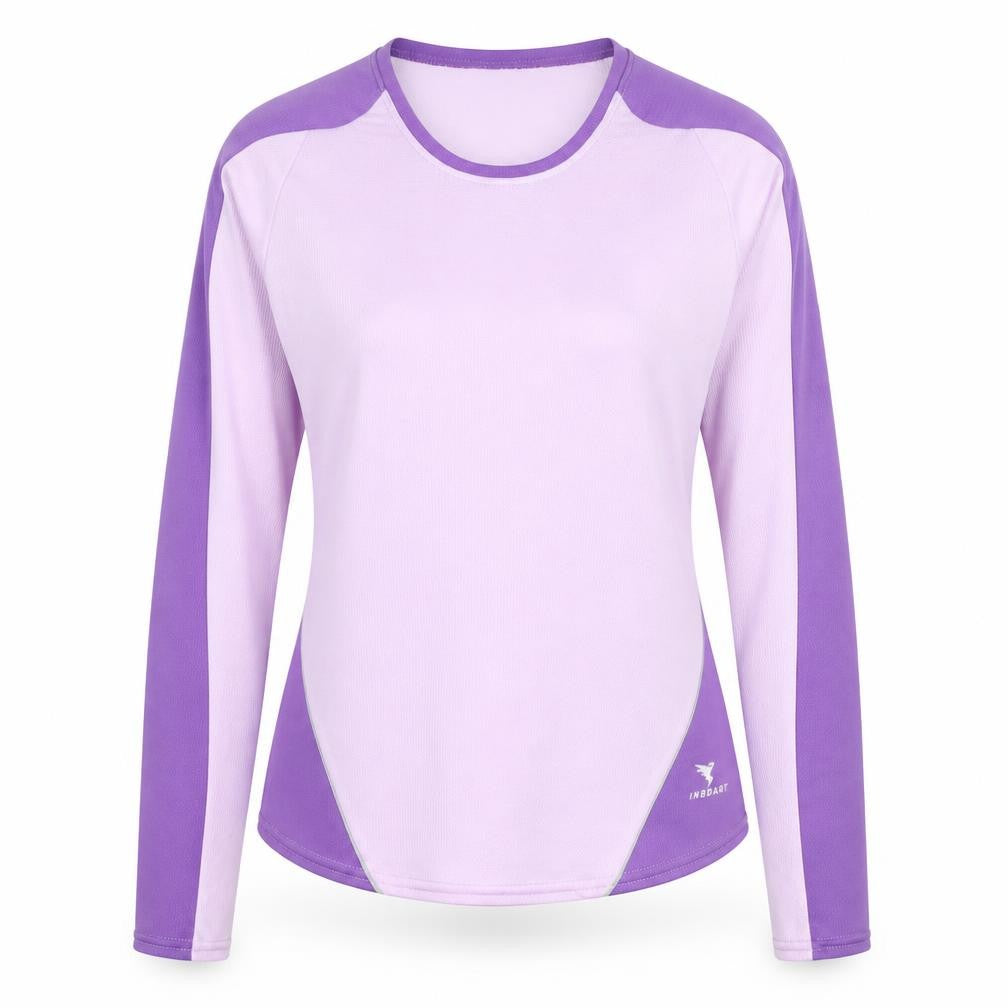 Insport Womens Purple Long Sleeve Quick Dry Activewear Top M
