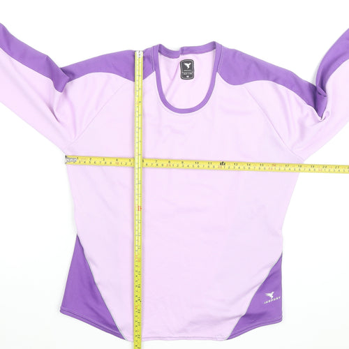 Insport Womens Purple Long Sleeve Quick Dry Activewear Top M