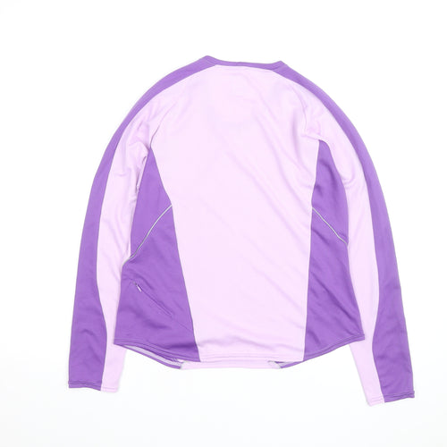 Insport Womens Purple Long Sleeve Quick Dry Activewear Top M