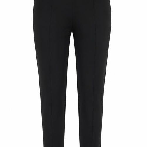 Dunnes Stores Womens Black Slim Leg Stretch Jersey Trousers S