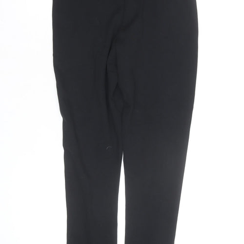Dunnes Stores Womens Black Slim Leg Stretch Jersey Trousers S
