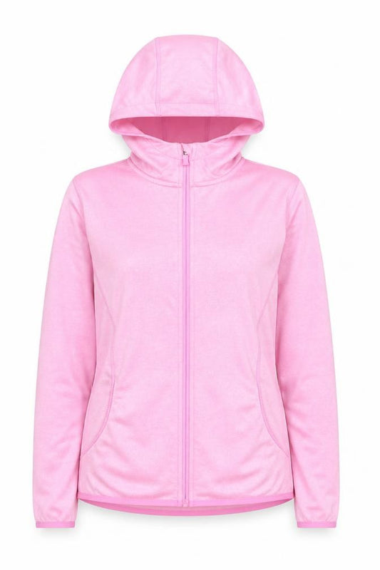 St. Bernard for Dunnes Stores Pink Full Zip Hooded Women's Activewear Jacket Size 10