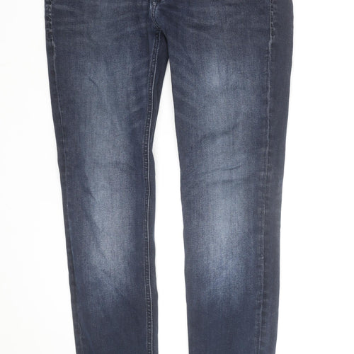 Jack & Jones Men's Blue Skinny Slim Fit Denim Jeans Size 32x32