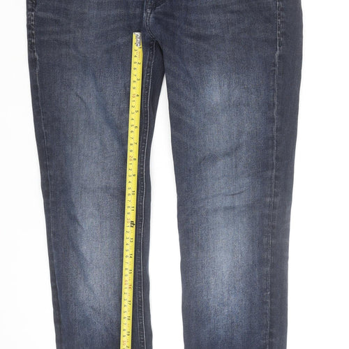 Jack & Jones Men's Blue Skinny Slim Fit Denim Jeans Size 32x32