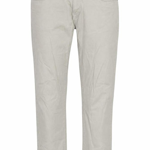 Ben Sherman Men's Beige Chino Trousers 36R Cotton Stretch