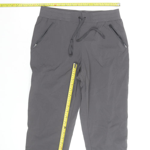 Mountain Warehouse Women Grey Size 12 Capri Hiking Trousers