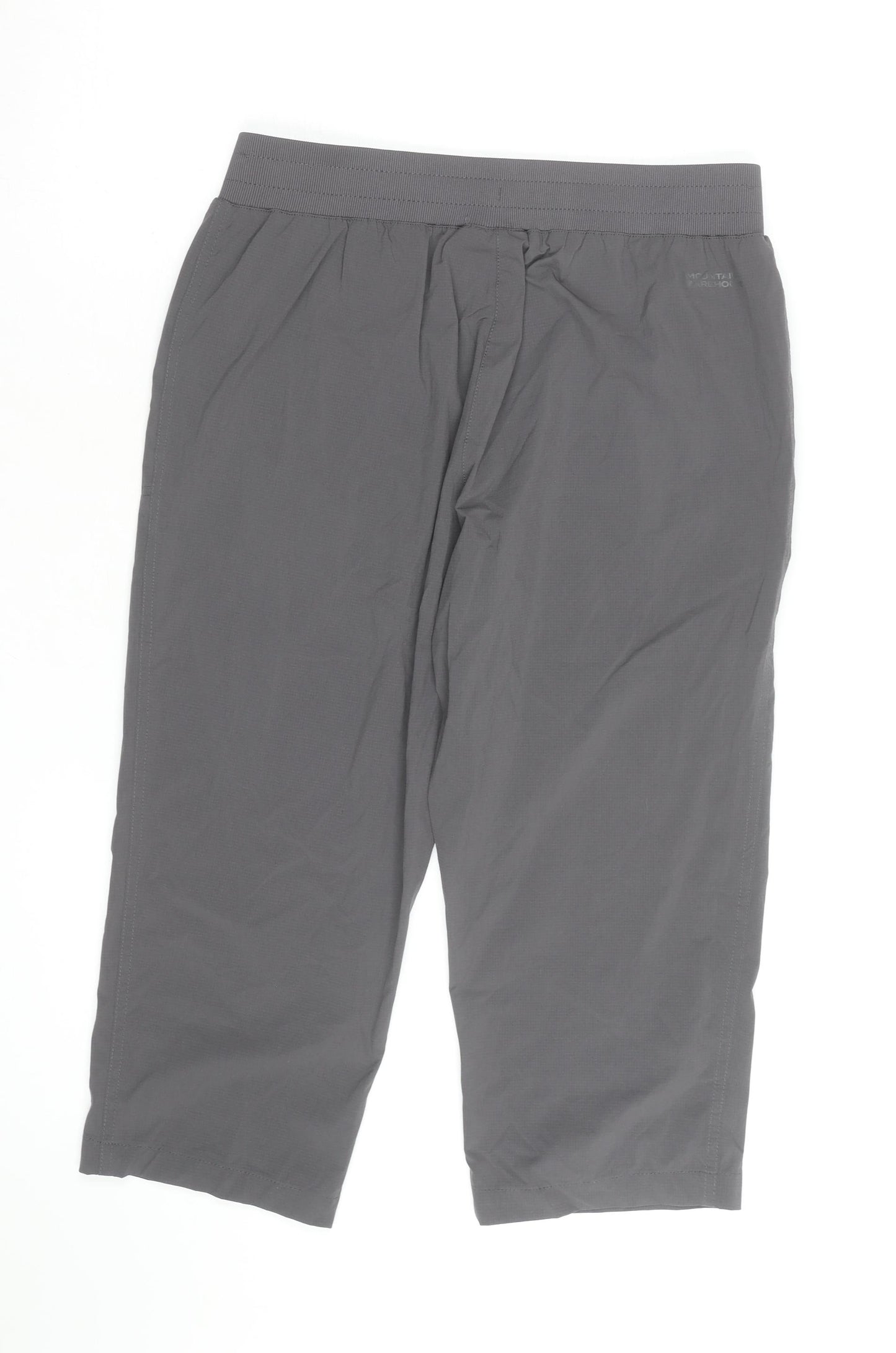 Mountain Warehouse Women Grey Size 12 Capri Hiking Trousers