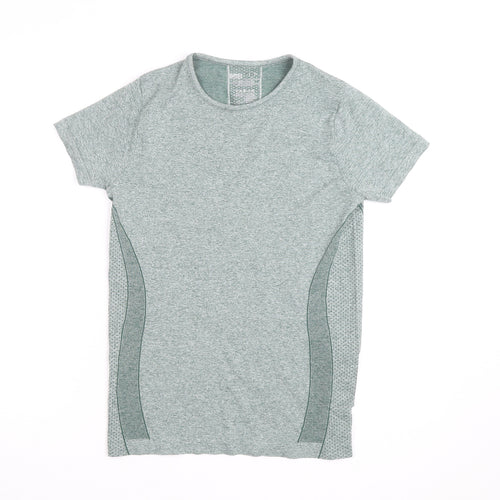Dunnes Stores Women’s Green Slim Fit Gym T-Shirt Size 8