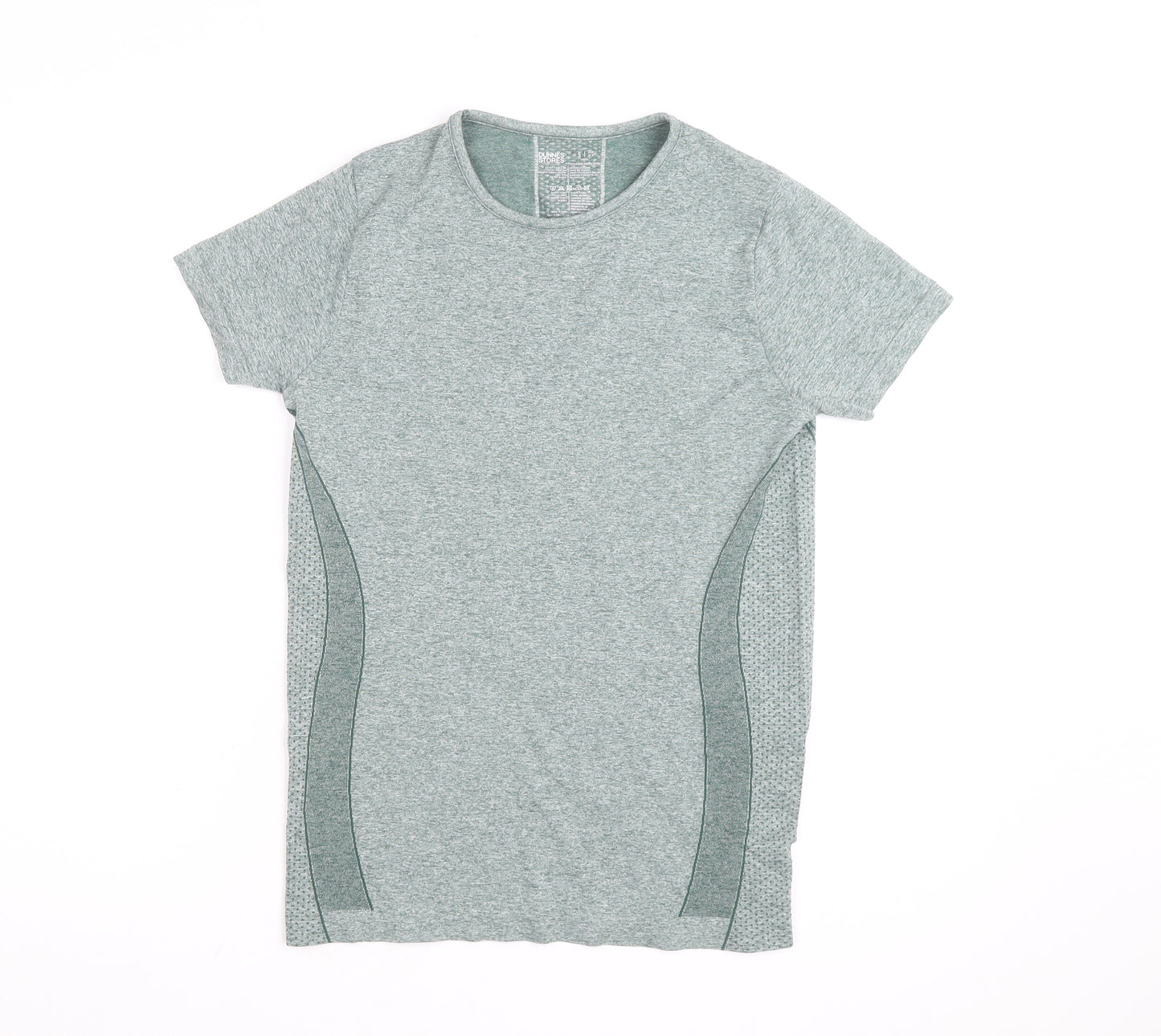 Dunnes Stores Women’s Green Slim Fit Gym T-Shirt Size 8