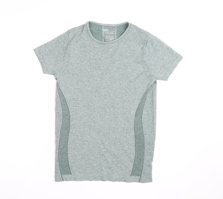 Dunnes Stores Women’s Green Slim Fit Gym T-Shirt Size 8
