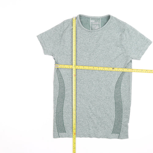 Dunnes Stores Women’s Green Slim Fit Gym T-Shirt Size 8