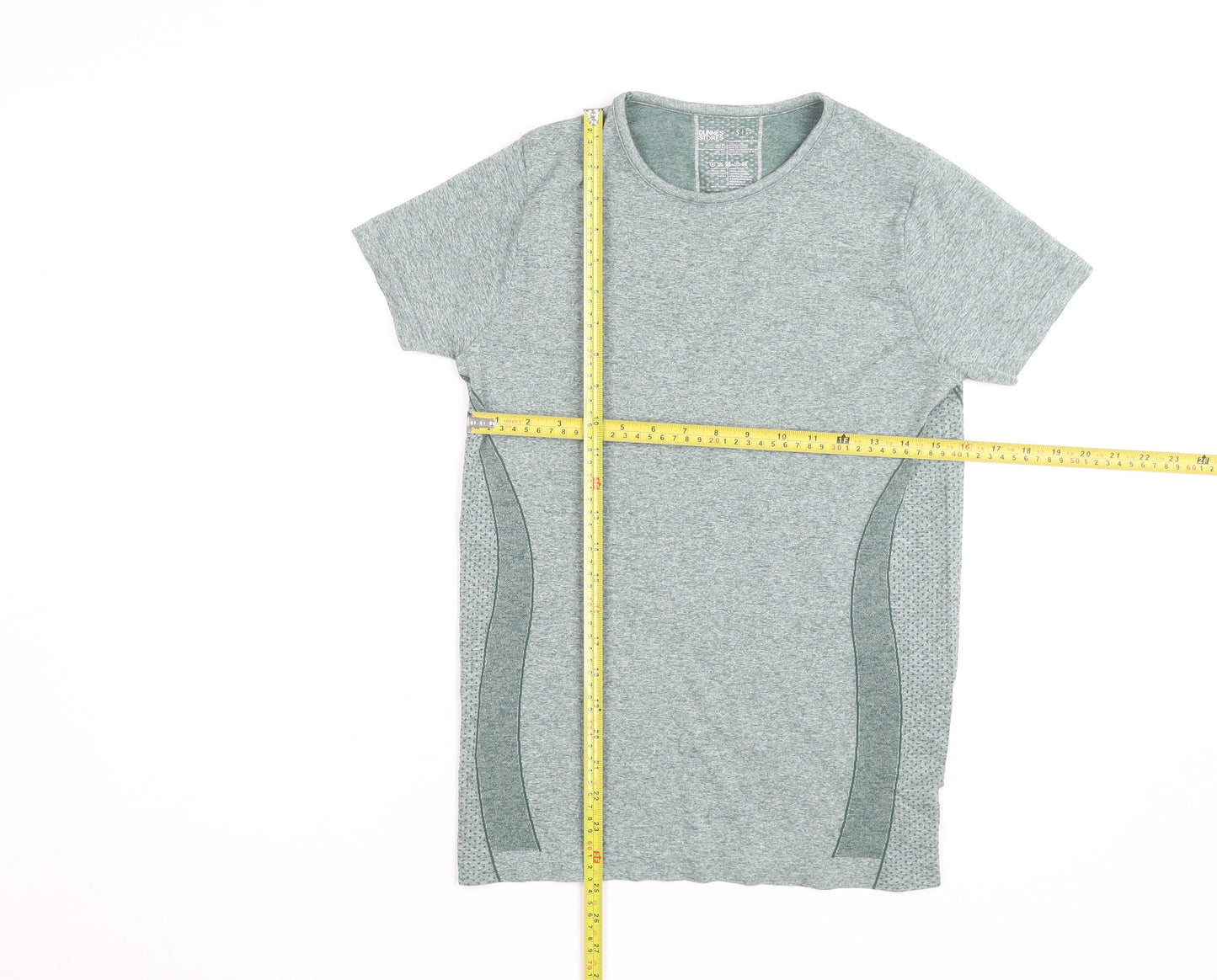 Dunnes Stores Women’s Green Slim Fit Gym T-Shirt Size 8