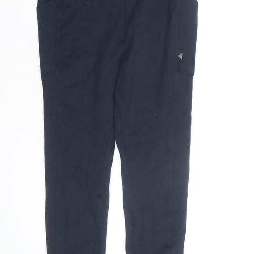 Next Women's Blue Size 14 Leggings Cotton Blend Stretch Trousers
