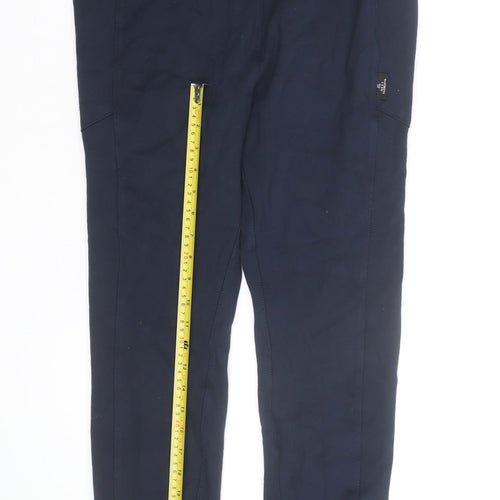 Next Women's Blue Size 14 Leggings Cotton Blend Stretch Trousers