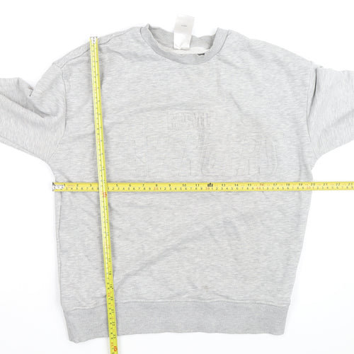 Marvel Men’s Grey Crew Neck Pullover Sweatshirt Size S