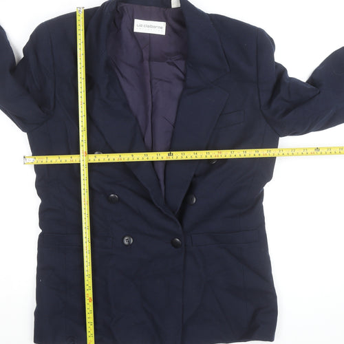 Liz Claiborne Men's Blue Wool Classic Blazer Jacket Size M