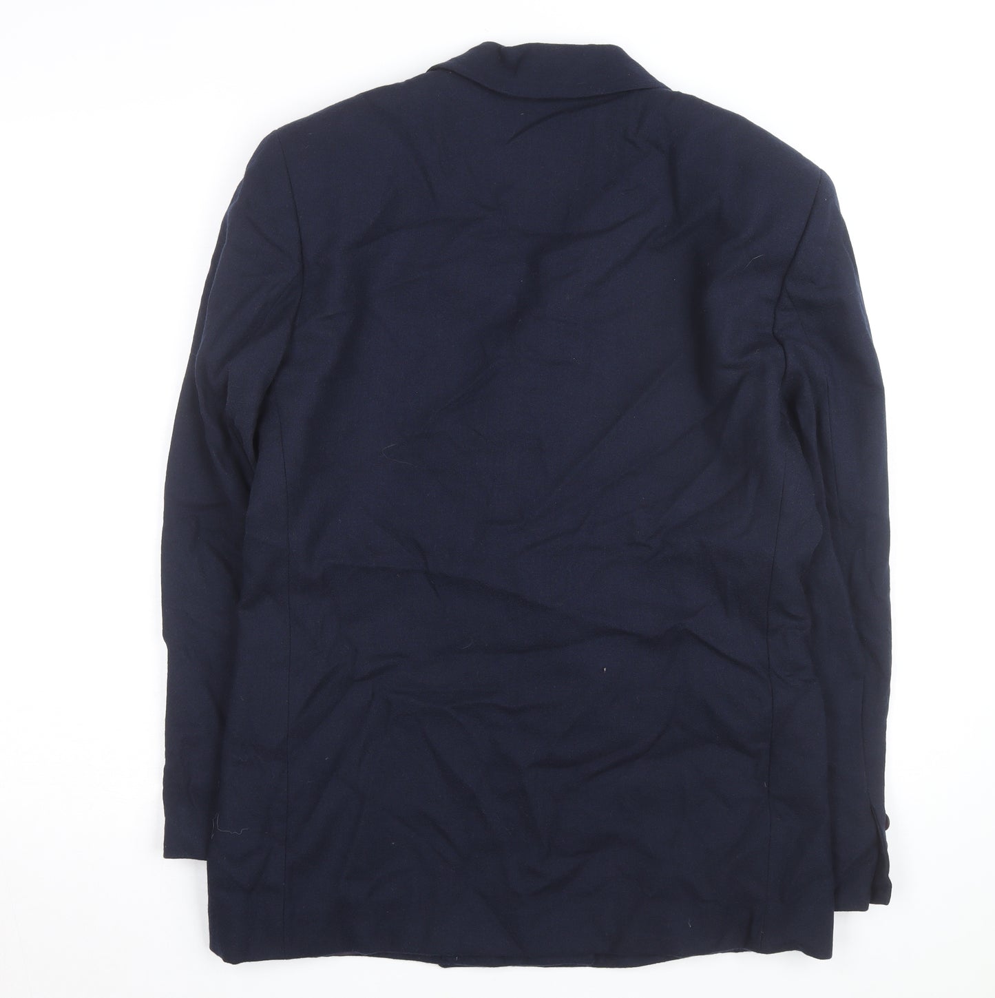Liz Claiborne Men's Blue Wool Classic Blazer Jacket Size M