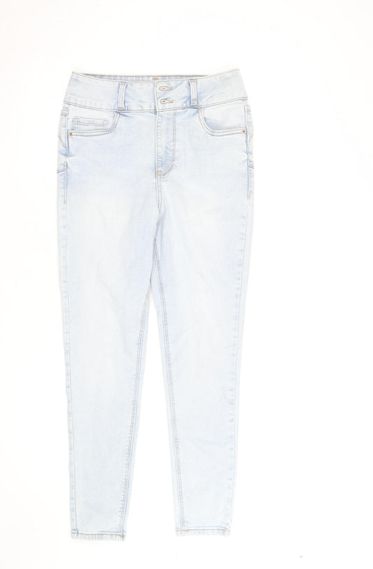 New Look Women’s Light Blue High Waist Skinny Jeans Size 12
