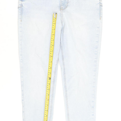 New Look Women’s Light Blue High Waist Skinny Jeans Size 12