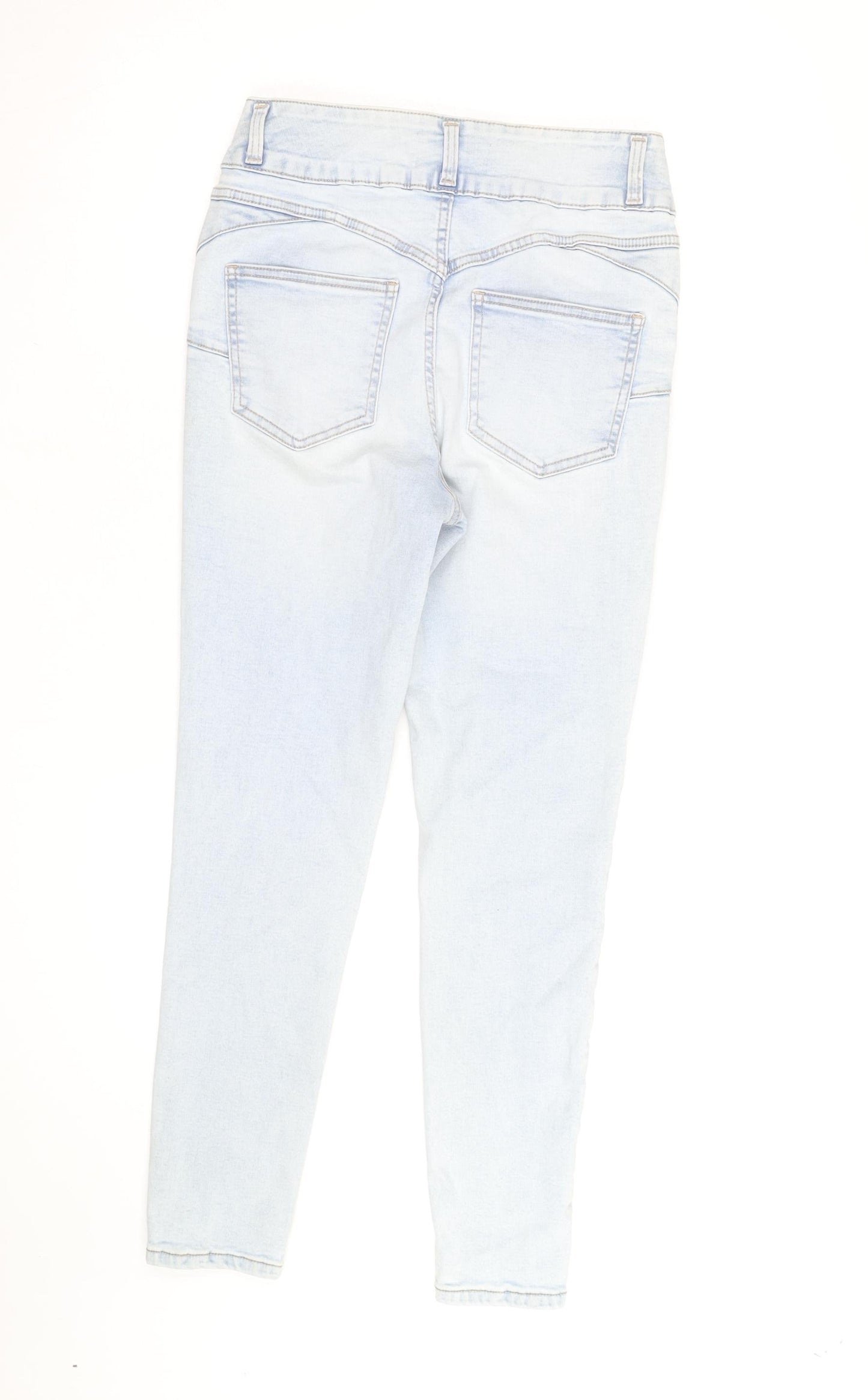 New Look Women’s Light Blue High Waist Skinny Jeans Size 12