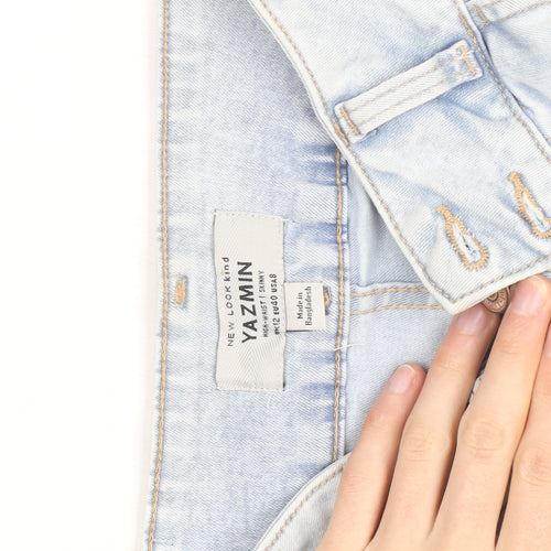 New Look Women’s Light Blue High Waist Skinny Jeans Size 12