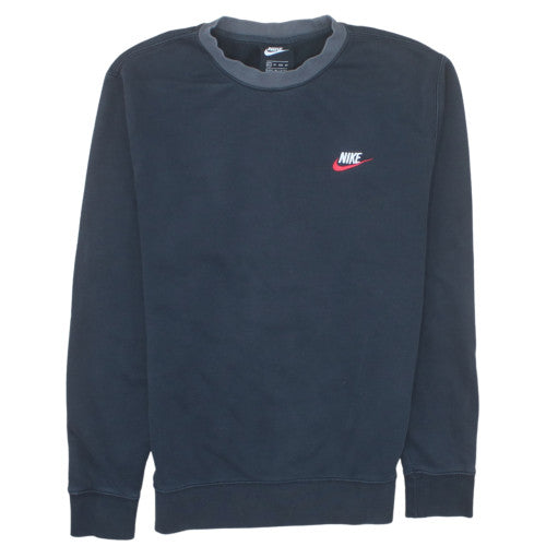 Nike Men's Blue XS Crew Neck Pullover Sweatshirt