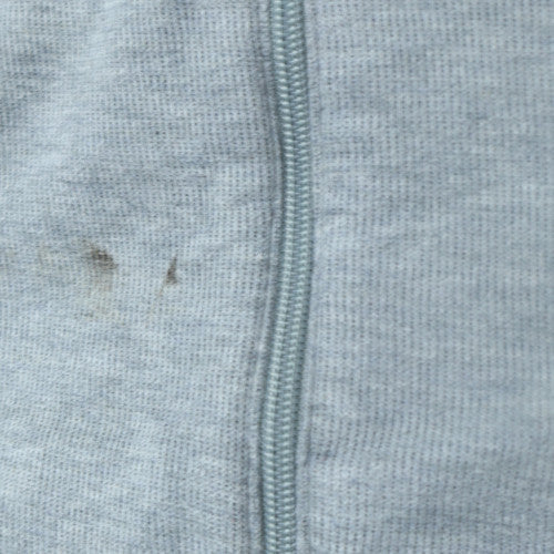 Ralph Lauren Men’s Grey Full Zip Cotton Jumper L Classic Knit