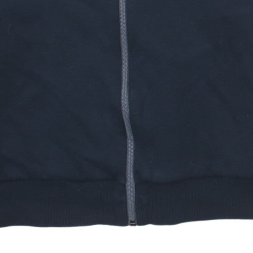 Hugo Boss Mens Grey Full Zip Sweatshirt Jacket Size M Regular Fit