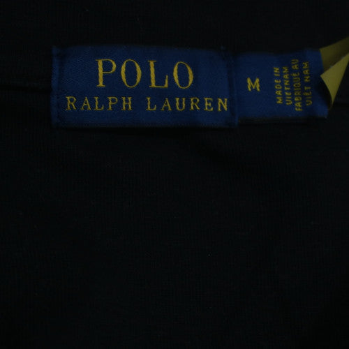 Ralph Lauren Men's Black 1/2 Zip Collared Sweatshirt Size M