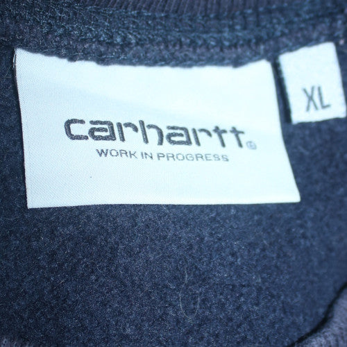 Carhartt Men's Black XL Pullover Sweatshirt Crew Neck Fleece