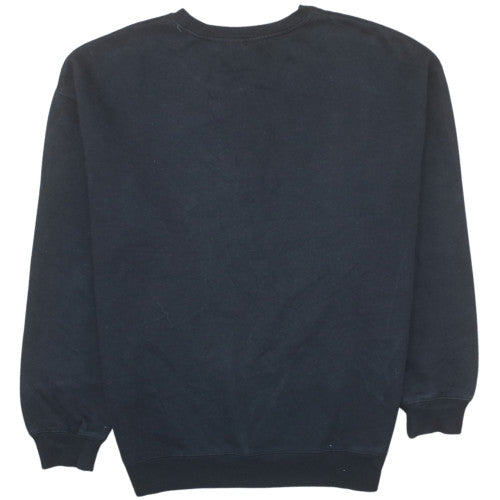 NFL Authentic Mens Black Small Jaguars Crew Neck Sweatshirt