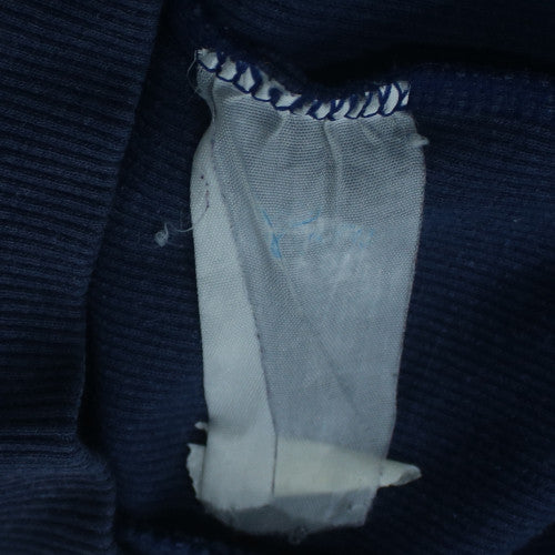 Umbro Men’s Blue Pullover Sweatshirt L Embroidered Logo Retro Sports