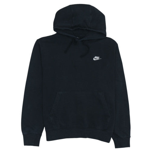 Nike Women's Black Pullover Hoodie Size L 100% Cotton Casual Sweatshirt