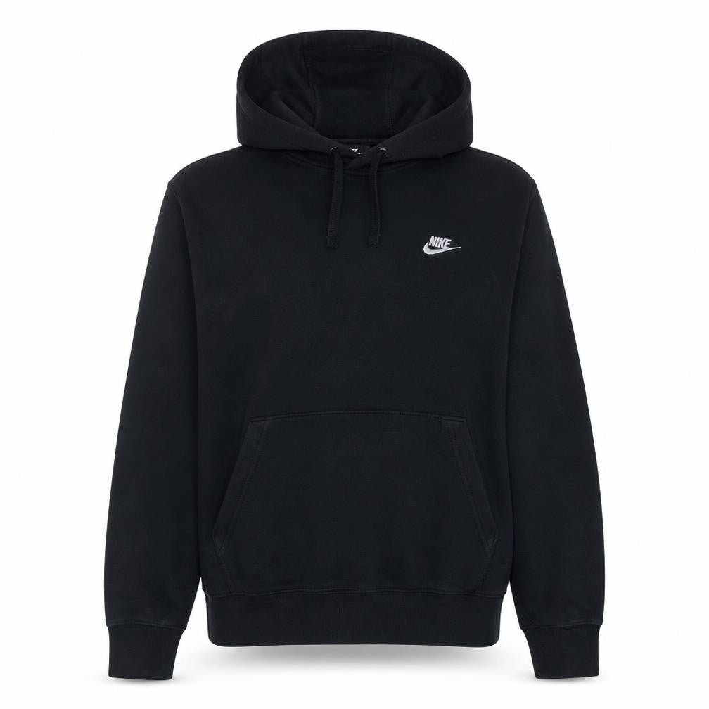 Nike Women's Black Pullover Hoodie Size L 100% Cotton Casual Sweatshirt