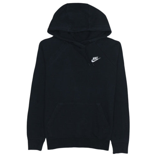 Nike Mens Black Pullover Hoodie Size S Cotton Blend Sweatshirt