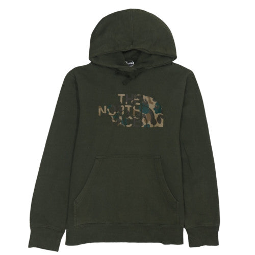 The North Face Men's Green Pullover Hoodie M Outdoor Fleece