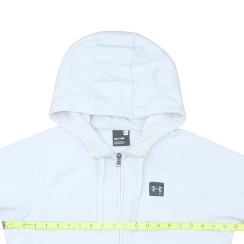 Under Armour Men’s White Full Zip Hoodie Size S Regular Fit