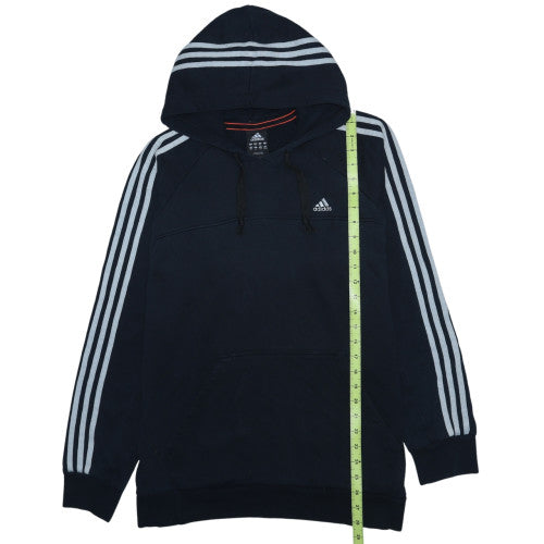 Adidas Men's Black XL Pullover Hoodie Sports Fleece Sweatshirt