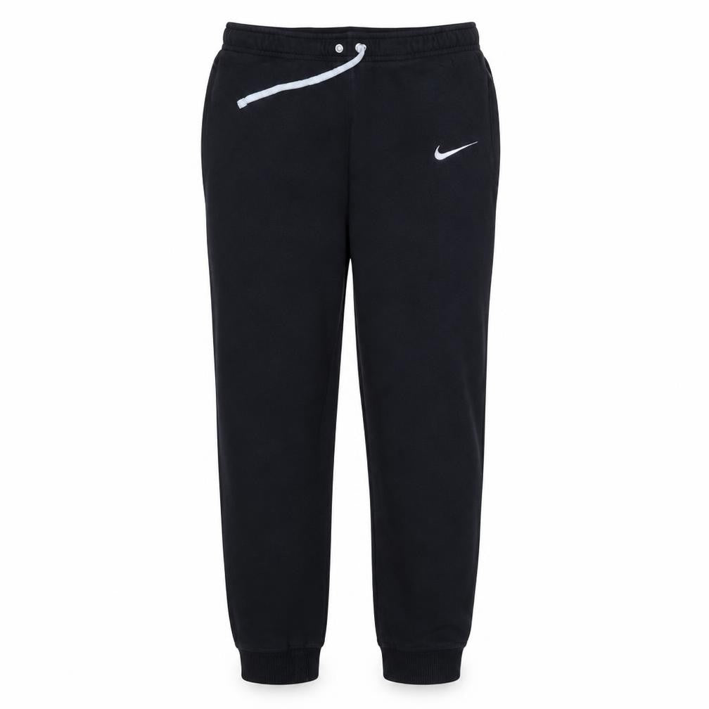 Nike Men's Black Jogger Trousers M Regular Fit Cotton Fleece