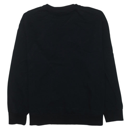 Calvin Klein Men's Black 5XLT Crew Neck Cotton Sweatshirt