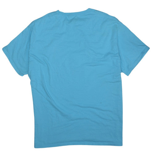 Champion Men's Blue XL Short Sleeve Crew Neck Graphic T-Shirt