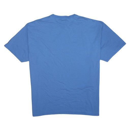 Champion Men's Blue Ole Miss Graphic T-Shirt 3XL Cotton Crew Neck