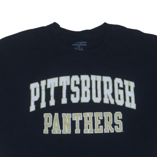 Champion Men's Black 2XL Pittsburgh Panthers Graphic T-Shirt