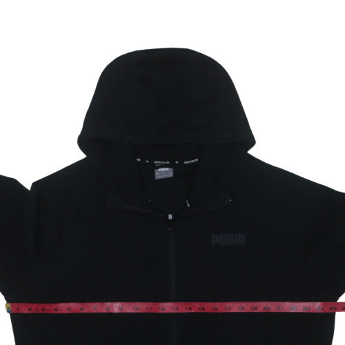 Puma Men's Black 2XL Full Zip Hoodie Sweatshirt