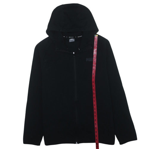 Puma Men's Black 2XL Full Zip Hoodie Sweatshirt